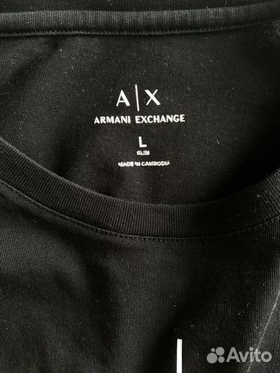 Лонгслив armani exchange