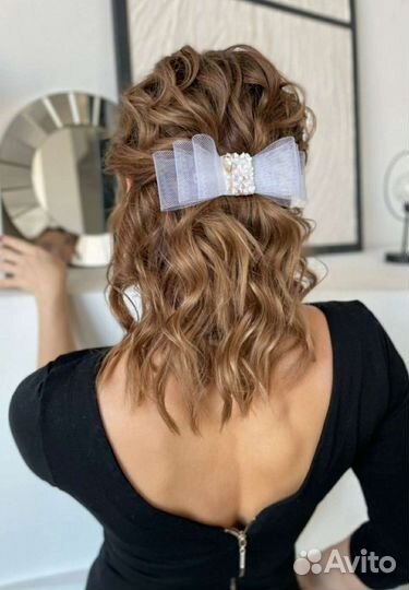 Заколки-бантики для волос