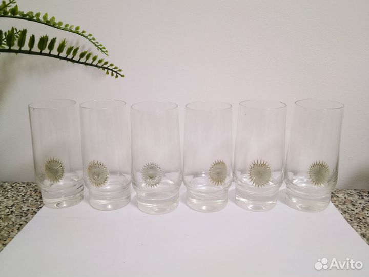 Набор стаканов чехия