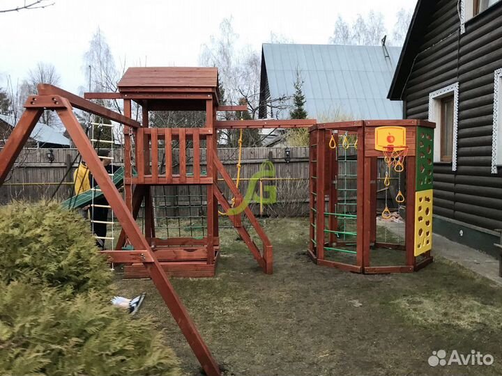 Детская площадка Панда Фани Gride с WorkOut