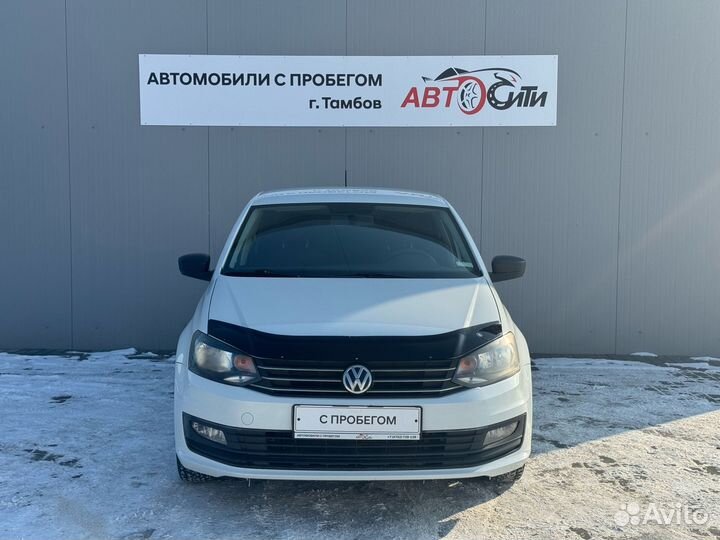 Volkswagen Polo 1.6 МТ, 2018, 150 000 км