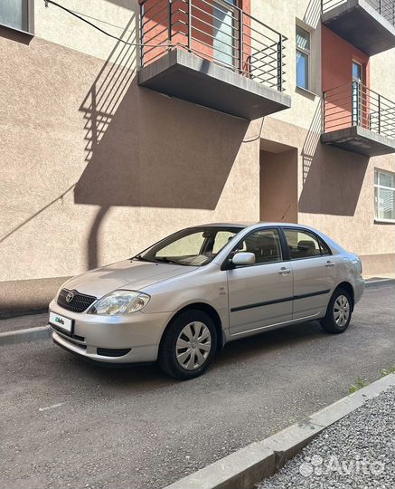 Toyota Corolla 1.6 МТ, 2004, 26 053 км