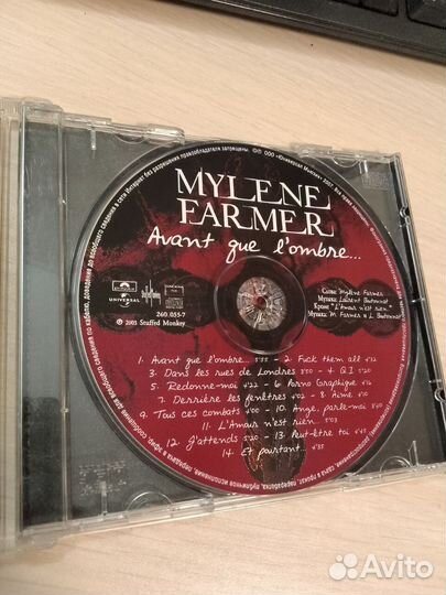 Mylene Farmer Avant que l'ombre CD рус лицензия