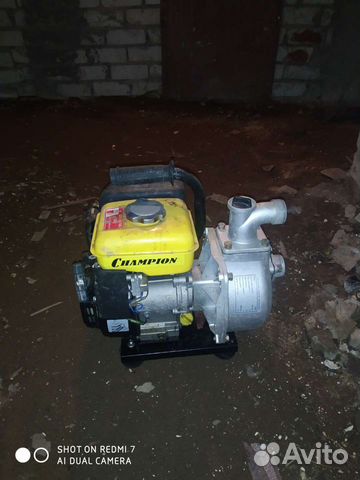 Мотопомпа Champion GP 40 б/у в рабочем состоянии