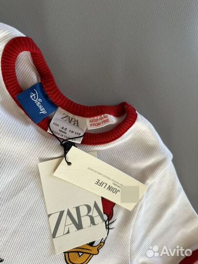 Трикотажный костюм zara детский