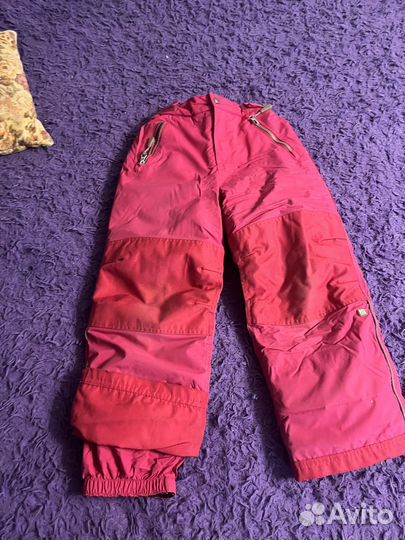 Болоневые штаны 116-122(горнолыжные штаны )