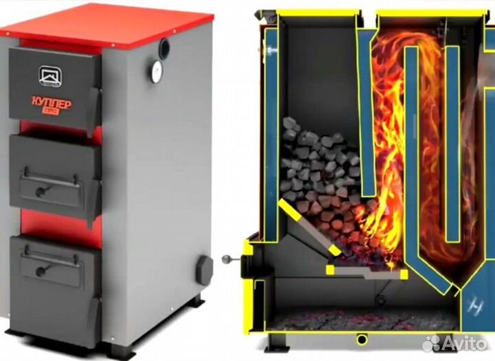 Твердотопливные Котлы длительного горения
