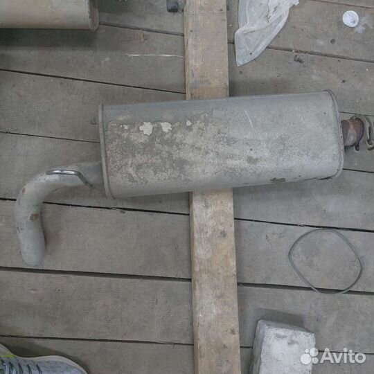 Глушить niva chevrolet задняя часть