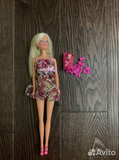 Кукла барби беременная