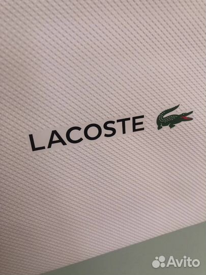 Lacoste пакет подарочный оригинал цум большой