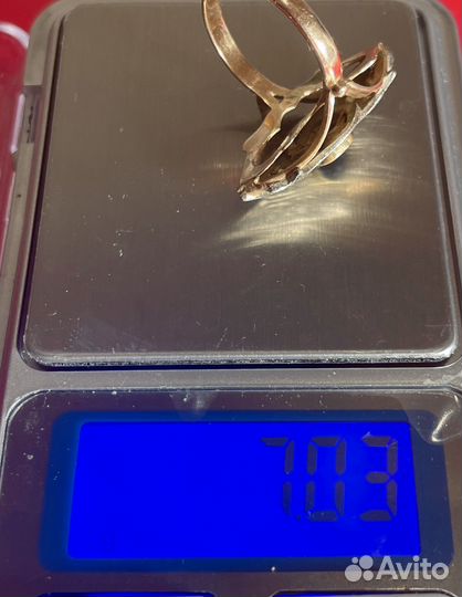 Кольцо женское ручной работы. Бриллианты и сапфир