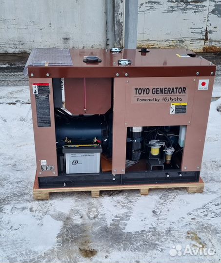 Дизельный генератор toyo TKV-7,5SPC/SBS(780-900кВт