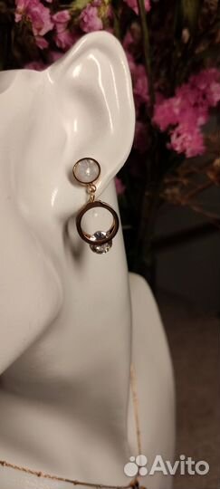 Серьги и цепочка