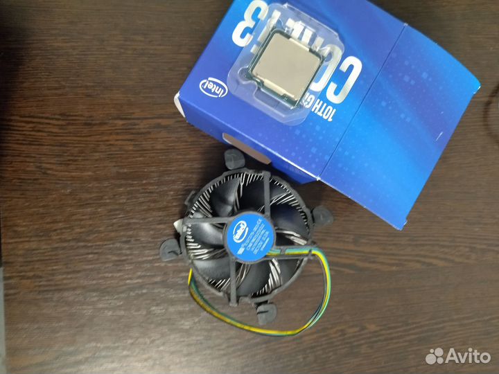Процессор intel core i3 10100 box с видеоядром