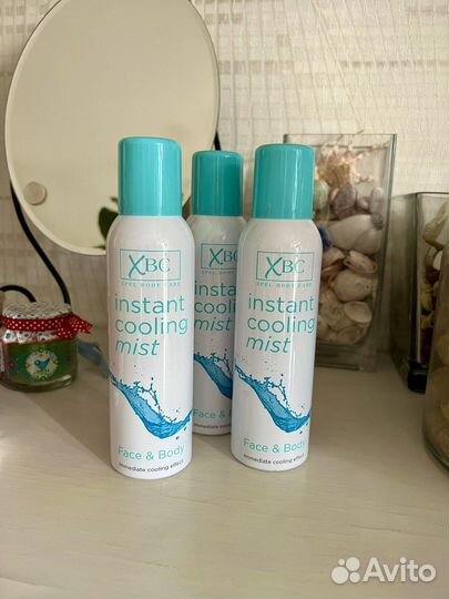 Охлаждающий мист (спрей) для лица и тела