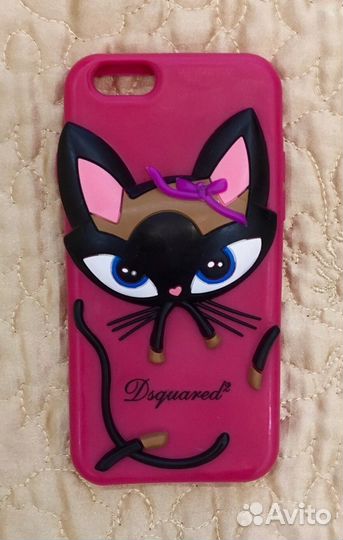 Чехол для iPhone 6/6s Dsquared2 котенок