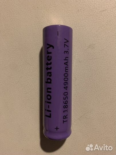 Аккумулятор 18650 новый 4900
