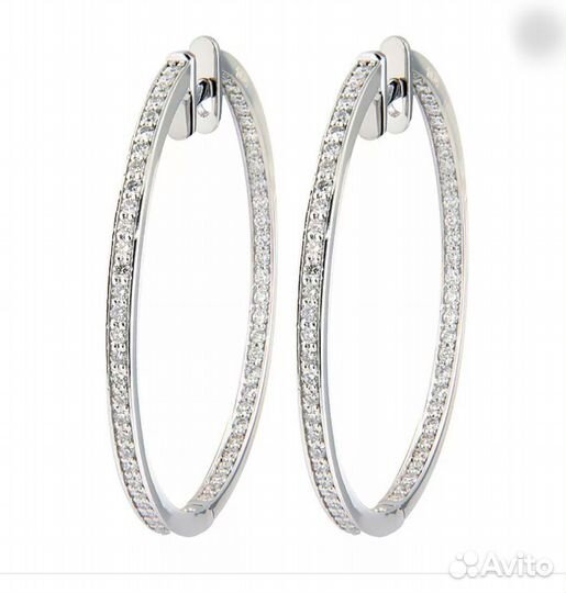 Серебряные серьги