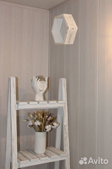 Полка настенная соты