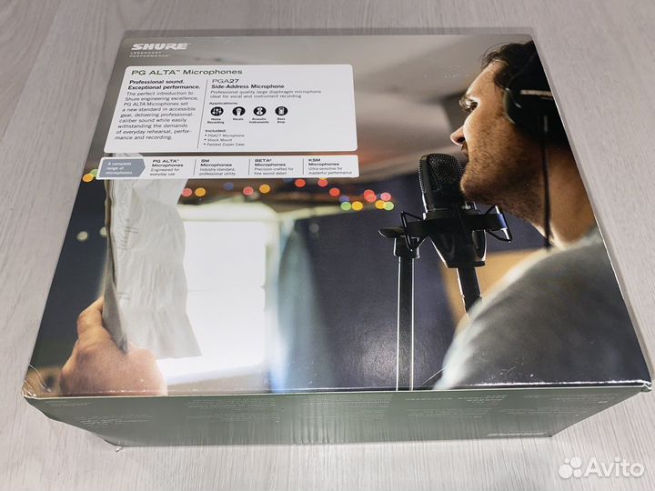 Новый микрофон Shure PGA27