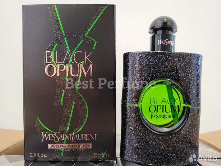 YSL Black Opium Illicit Green 75 ml