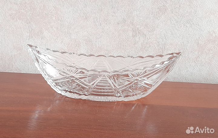 Ваза хрусталь