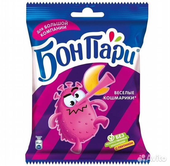 Мармелад Бон Пари Веселые Кошмарики 75г