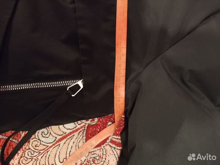 Пуховик зимний женский 50 52 черный