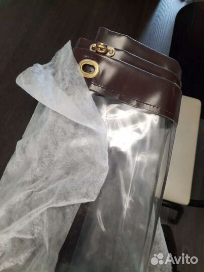 Мягкое окно готовое (гибкое стекло) 1,74 м*2,96 м