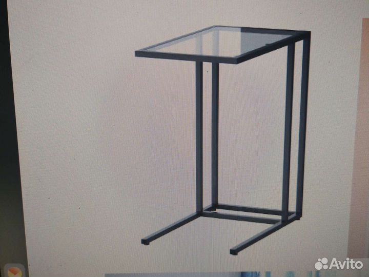 Витшё Подставка д/ноутбука, черно-коричневый IKEA