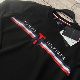 Свитшот Tommy Hilfiger черный люкс мужской