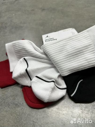 Носки Jordan Everyday Socks (пак из 3 пар)