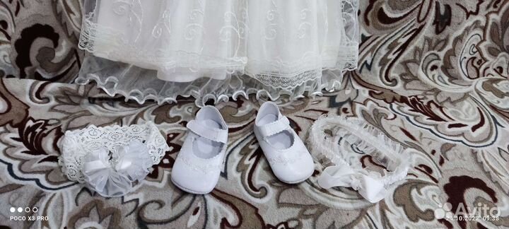 Нарядное платье для девочки 1 год