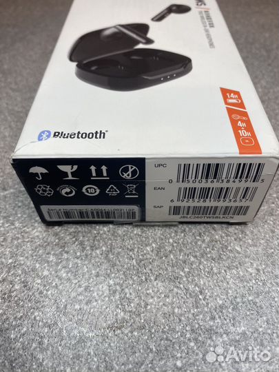 Беспроводные наушники JBL С260 TWS Global, черные