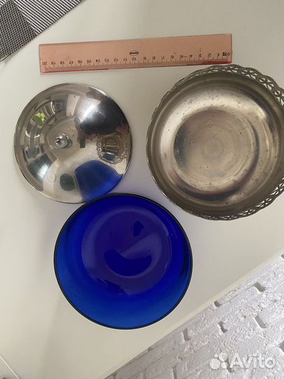 Мельхиоровая посуда СССР