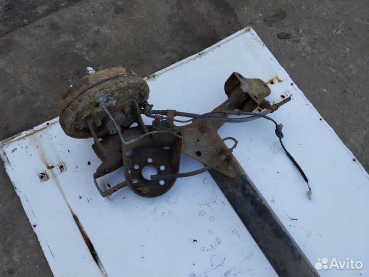 Балка задняя Hyundai Getz hyundai