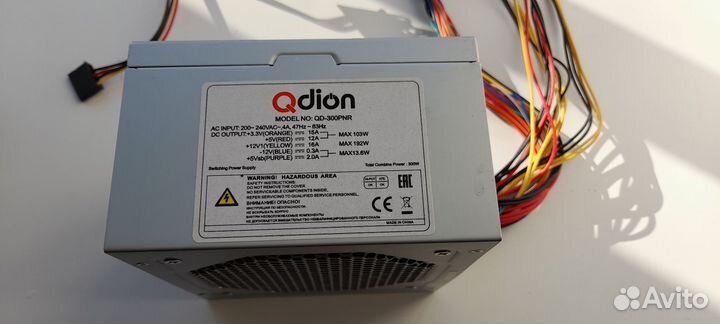 Блок питания FSP qdion 300w
