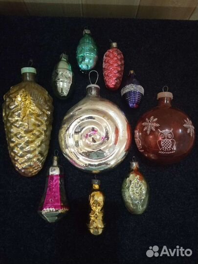 Елочные игрушки СССР