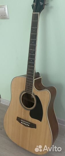 Акустическая гитара ibanez pf15ece-nt