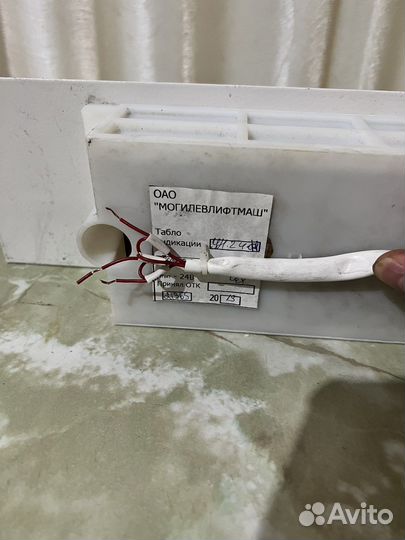 Табло индикации лифта