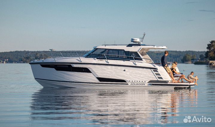 Катер Aquador 300 HT+2 мотора Mercury 200 л. с