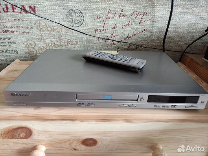 Портативный cd, dvd плеер pioneer