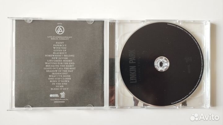 Linkin Park - Living Things CD+DVD Europe Original