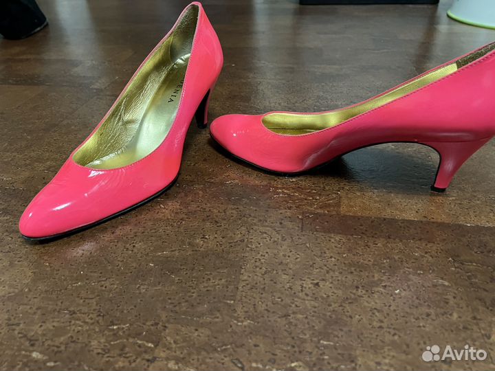 Туфли женские розовые 40