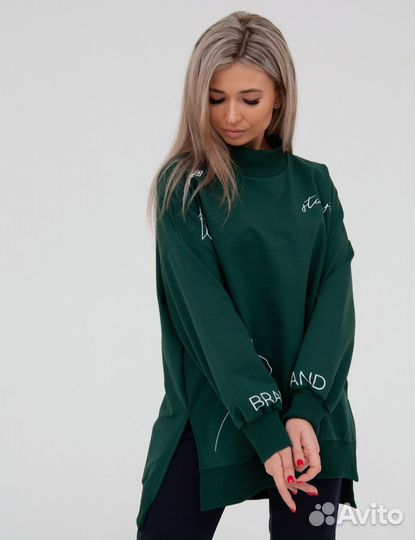 Свитшот оверсайз 44-54