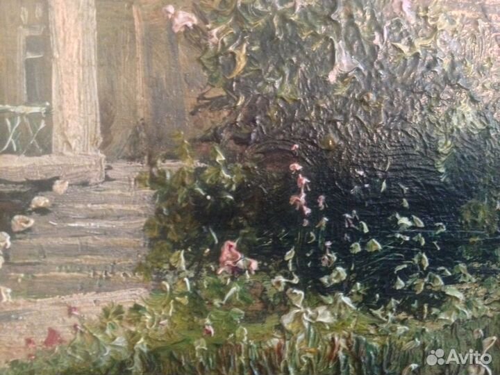 Красивая старая картина