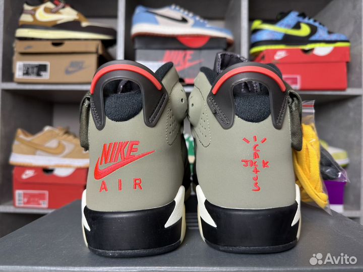 Кроссовки Nike Air Jordan 6 x Travis Scott