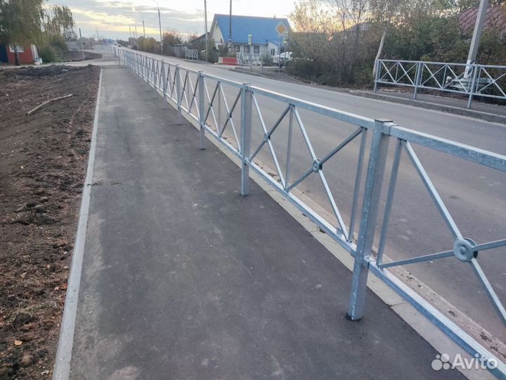 Монтаж барьерного ограждения