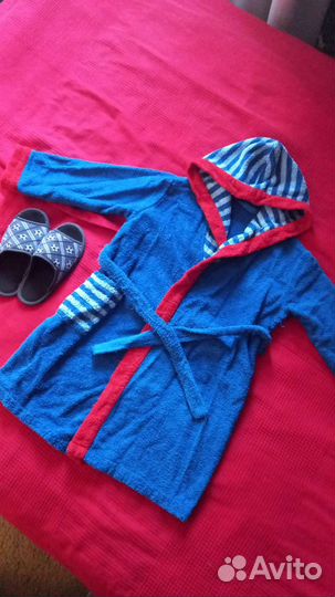 Детский махровый халат