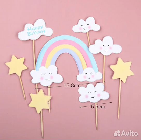 Топперы для торта новые